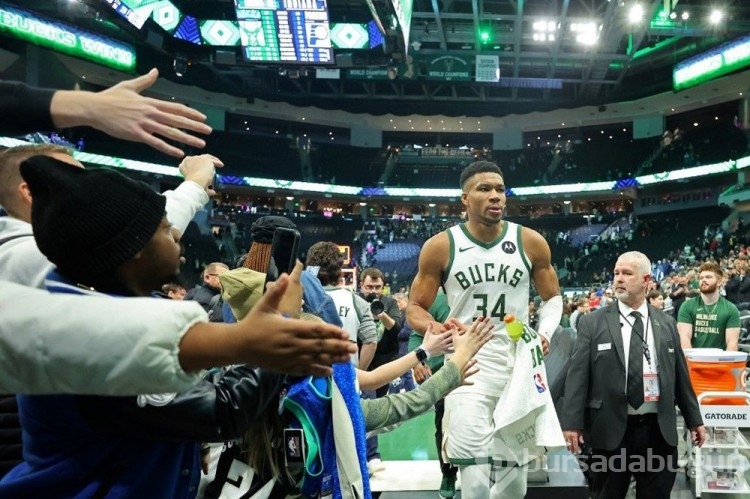 NBA'de Antetokounmpo'dan kariyer rekoru
