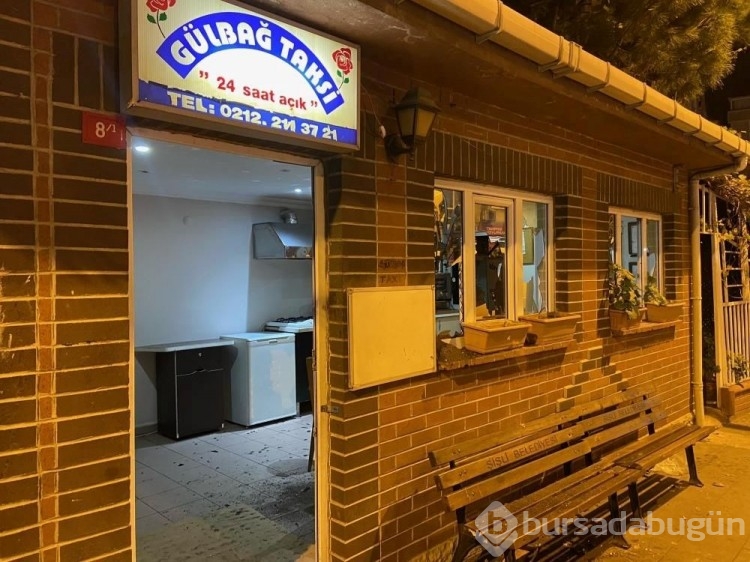İstanbul'da taksi durağına kurşun yağmuru

