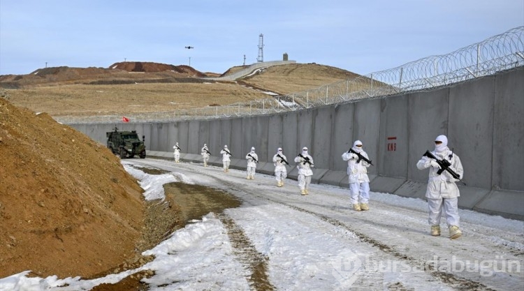 Van-İran sınırına örülen güvenlik duvarının 170 kilometresi tamamlandı