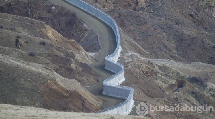 Van-İran sınırına örülen güvenlik duvarının 170 kilometresi tamamlandı