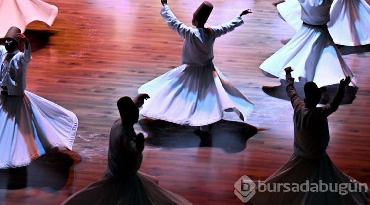 Mevlana Celaleddin-i Rumi'nin vefat yıl dönümünde tören yapıldı