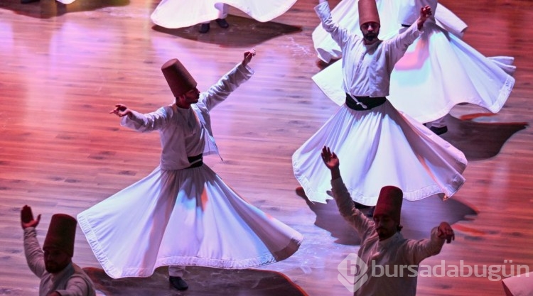 Mevlana Celaleddin-i Rumi'nin vefat yıl dönümünde tören yapıldı