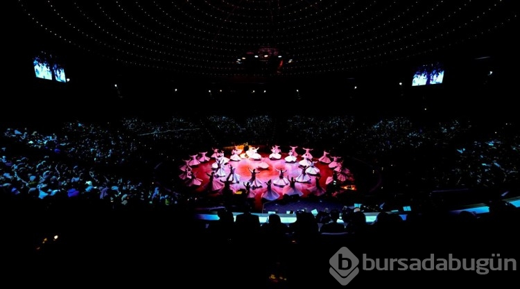 Mevlana Celaleddin-i Rumi'nin vefat yıl dönümünde tören yapıldı