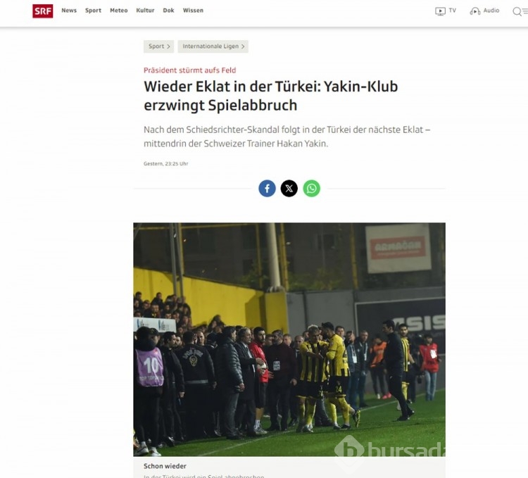 İstanbulspor'un maçtan çekilmesi dünya basınında
