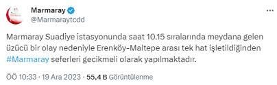 Marmaray'da, 2 günde 2 kişi intihar etti!