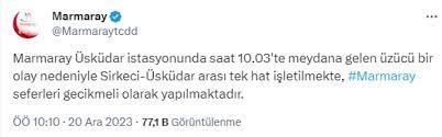 Marmaray'da, 2 günde 2 kişi intihar etti!