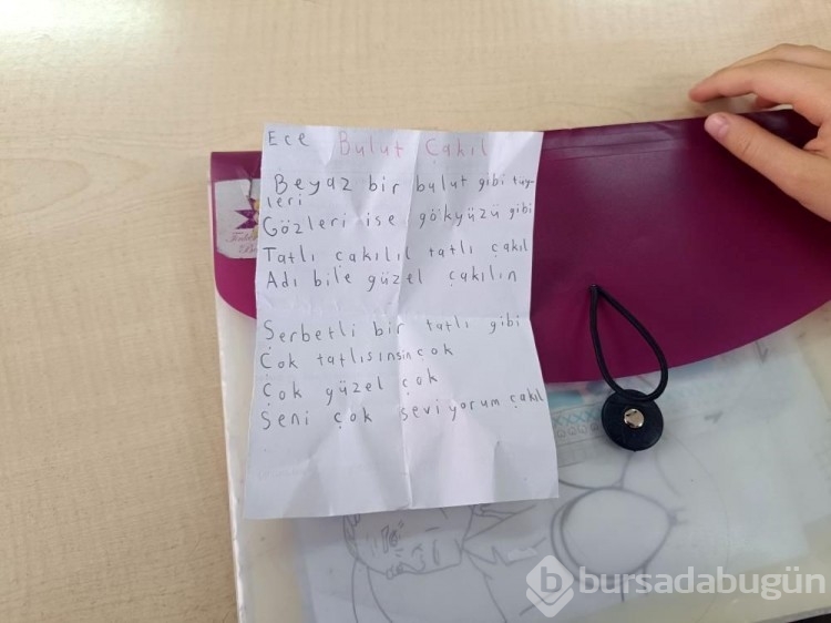 ''Çakıl'' okulun maskotu oldu
