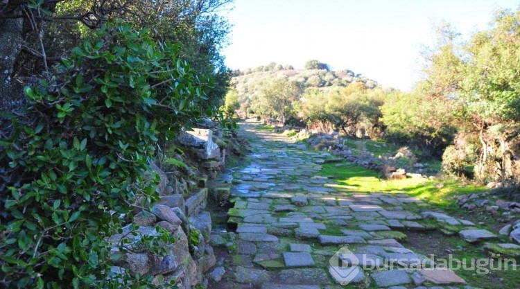 Manisa'da 1900 yıllık antik yol gün yüzüne çıktı
