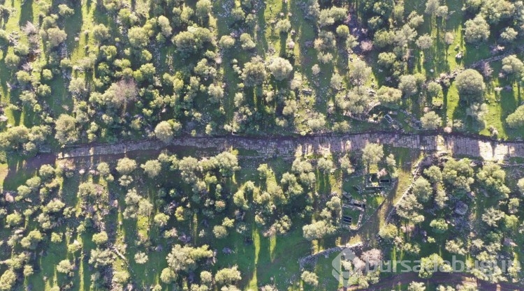 Manisa'da 1900 yıllık antik yol gün yüzüne çıktı

