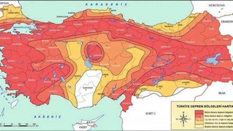 Türkiye'nin diri fay haritası güncellendi