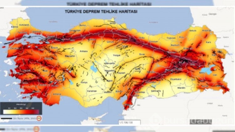Türkiye'nin diri fay haritası güncellendi