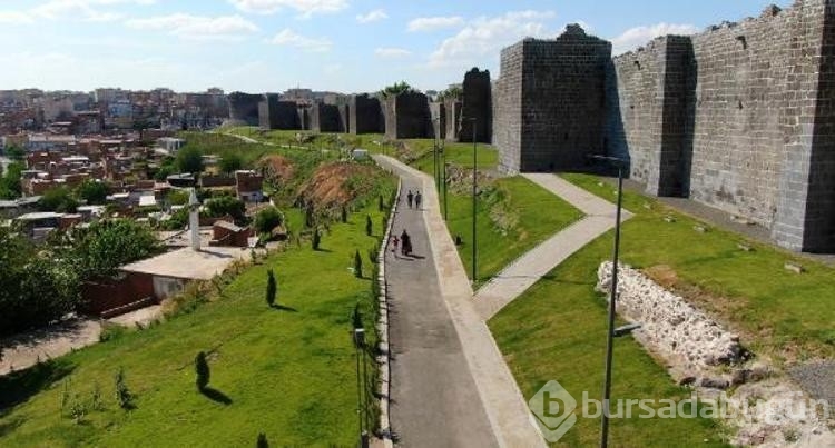 Diyarbakır surlarındaki 70 burç restore edildi