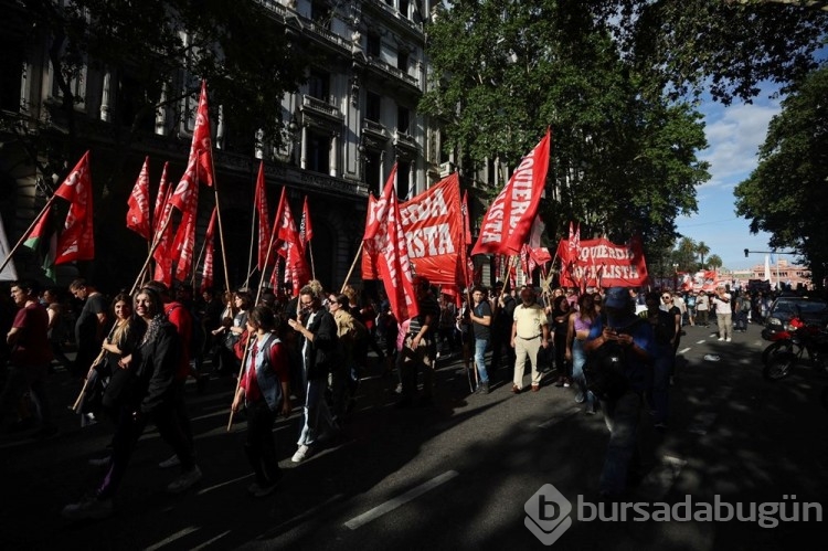 Arjantin'de yeni hükümet ilk protestosunu yaşadı
