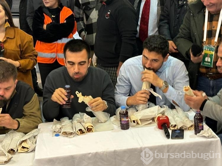 Adana kebabı yeme yarışması