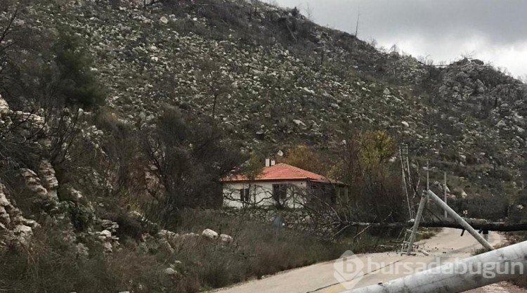Muğla'da rüzgar ve sağanak etkili oluyor
