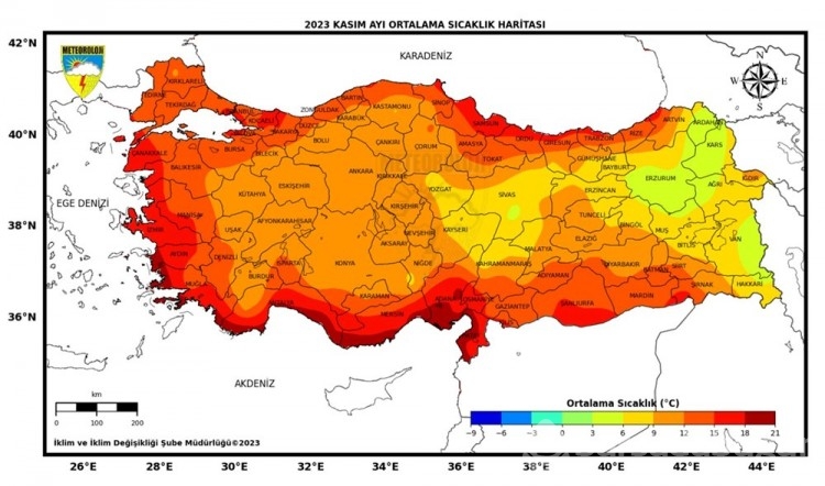 Türkiye'de son 34 yılın en yağışlı kasım ayı yaşandı