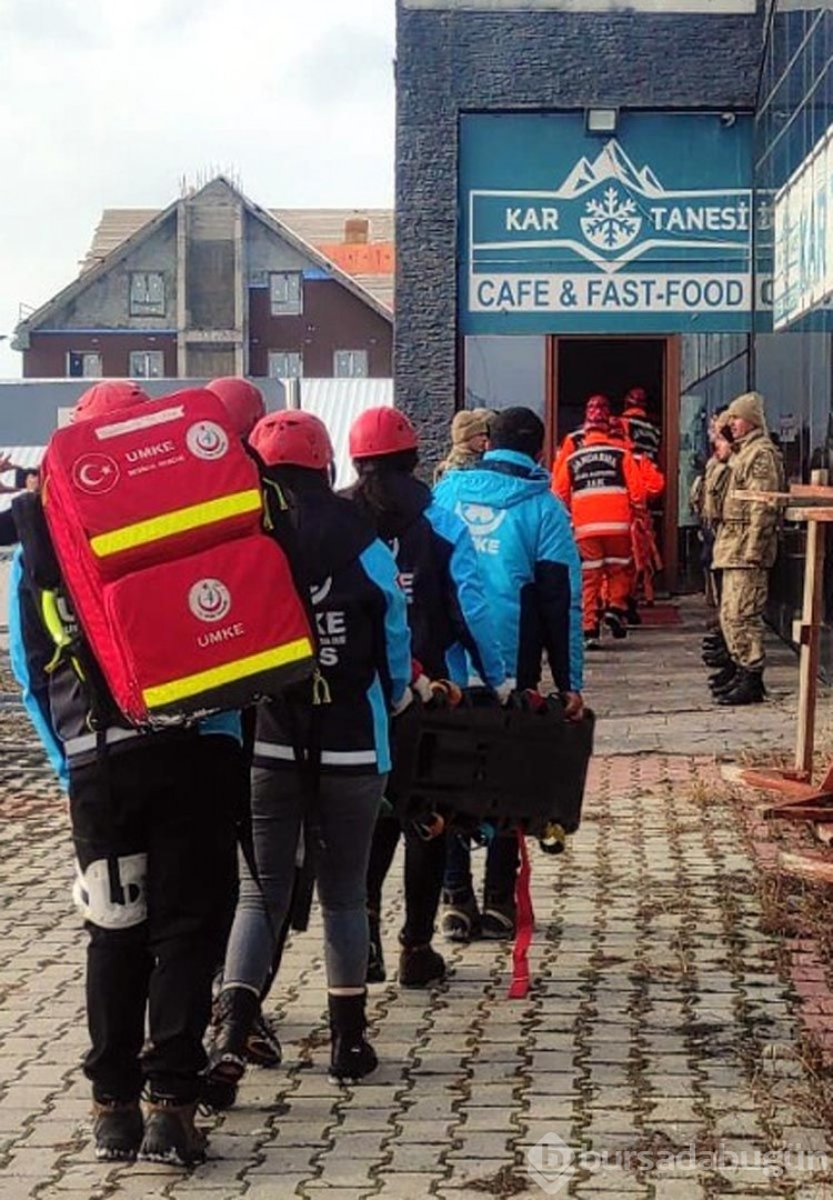 Sarıkamış Kayak Merkezi'nde dikkat çeken kareler

