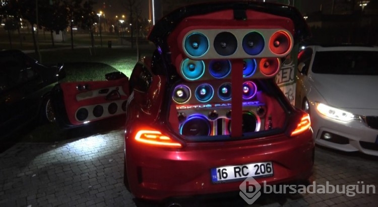 Modifiye tutkunları Bursa'da buluştu