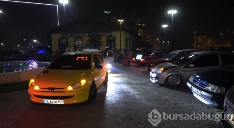 Modifiye tutkunları Bursa'da buluştu
