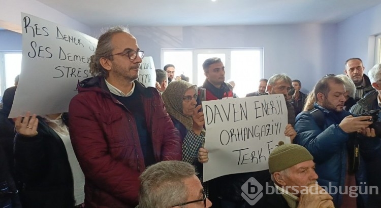 Bursa'da rüzgar enerji santrallerine ortak tepki!