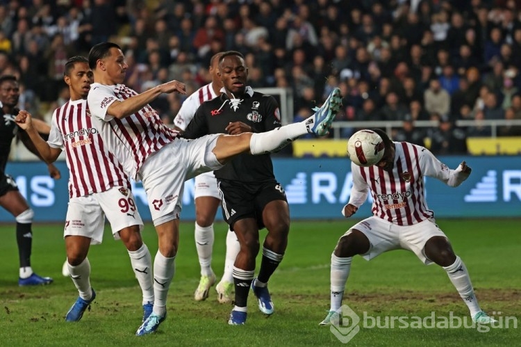 Beşiktaş, deplasmanda karşılaştığı Hatayspor'u 2-1 mağlup etti