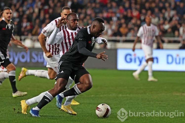 Beşiktaş, deplasmanda karşılaştığı Hatayspor'u 2-1 mağlup etti