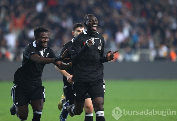 Beşiktaş, deplasmanda karşılaştığı Hatayspor'u 2-1 mağlup etti