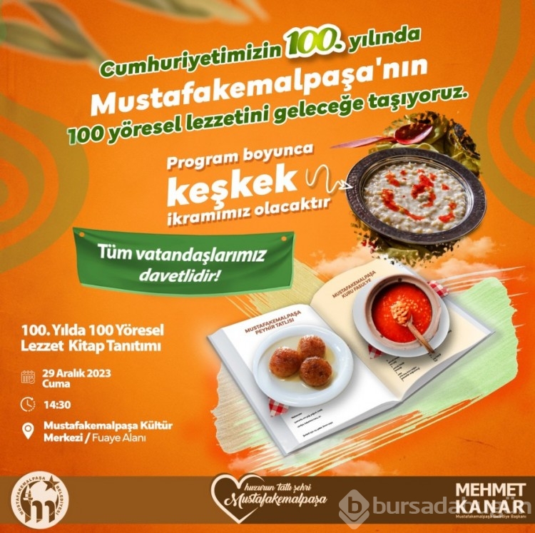 Mustafakemalpaşa'nın zengin lezzet mirası geleceğe taşınıyor