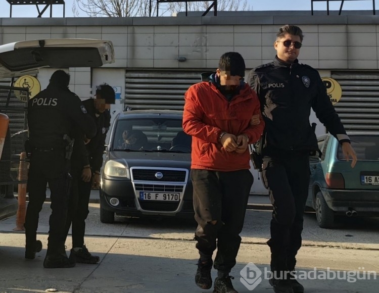 Bursa'da demir çalan hırsızlar yakalandı