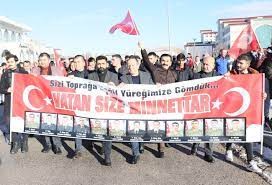 Bayburt'ta 'Şehitlere Saygı Yürüyüşü' düzenlendi