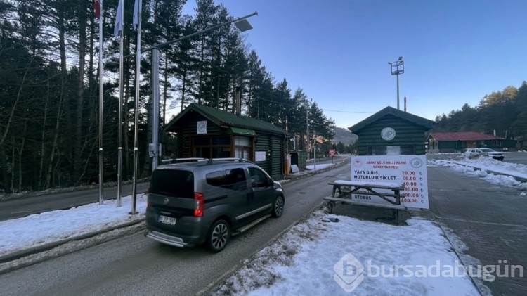 Abant Gölü Milli Parkı'nda HGS ile giriş dönemi
