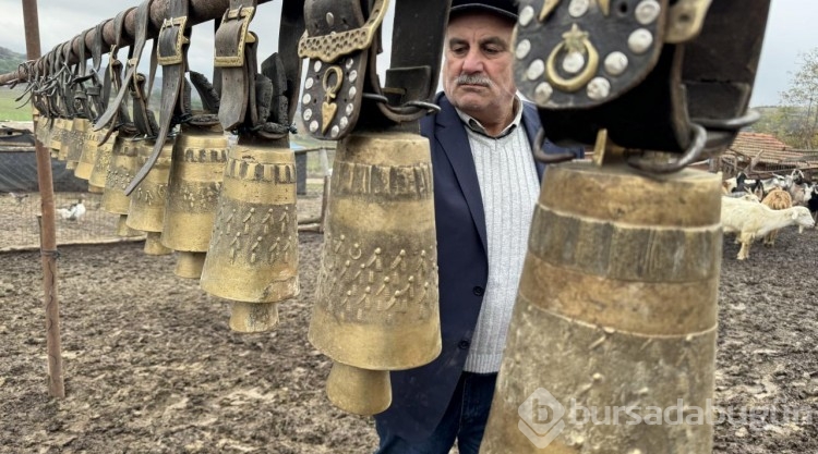 Müzisyen çoban kaval yerine çan çalıyor
