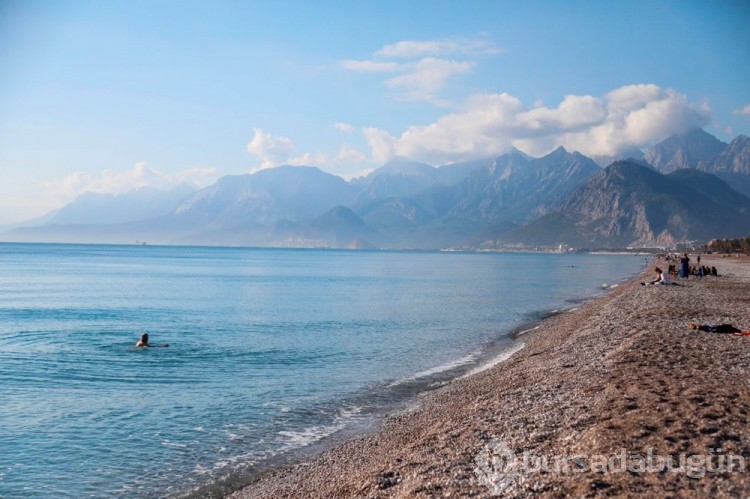 Antalya'da deniz havası!
