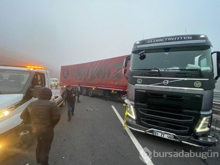 Kuzey Marmara Otoyolu'nda zincirleme kaza