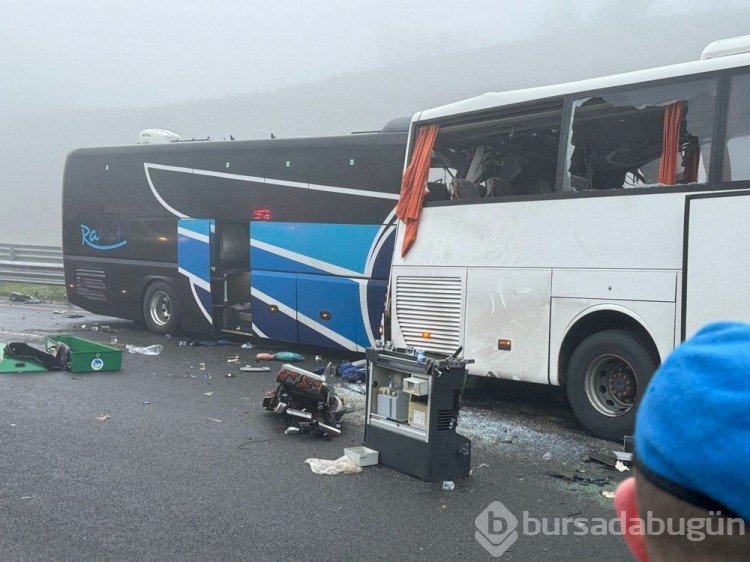 Kuzey Marmara Otoyolu'nda zincirleme kaza