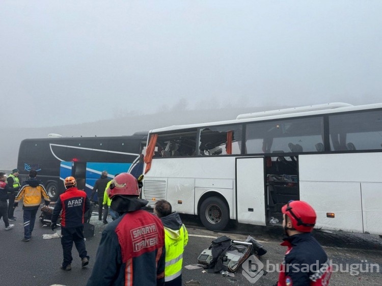 Kuzey Marmara Otoyolu'nda zincirleme kaza