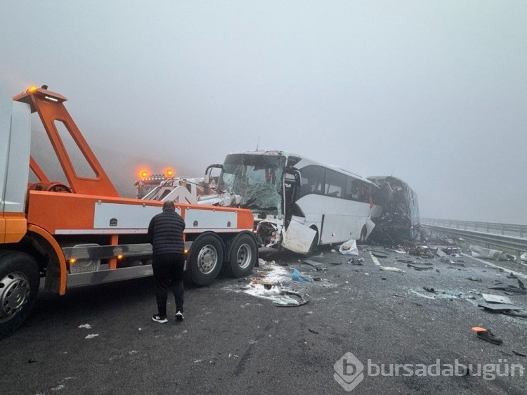 Kuzey Marmara Otoyolu'nda zincirleme kaza