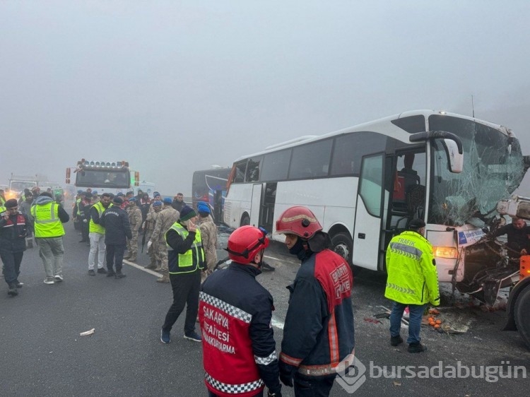 Kuzey Marmara Otoyolu'nda zincirleme kaza