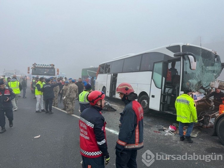 Kuzey Marmara Otoyolu'nda zincirleme kaza
