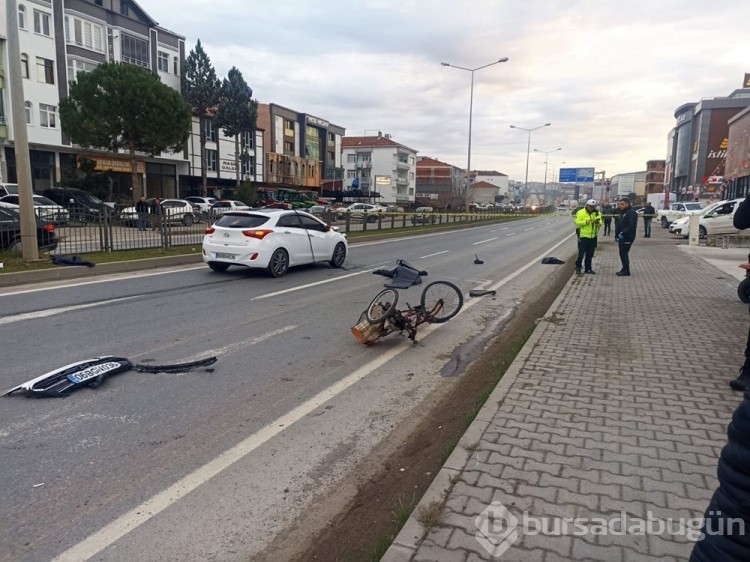 Samsun'da otomobilin çarptığı bisiklet sürücüsü yaşamını yitirdi
