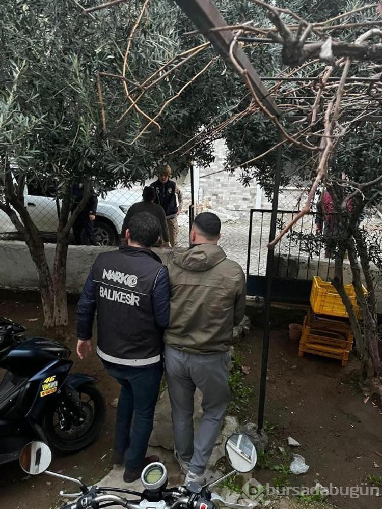 Balıkesir'deki Narkogüç-41 operasyonunda 49 şüpheli gözaltına alındı
