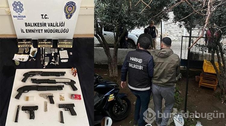 Balıkesir'deki Narkogüç-41 operasyonunda 49 şüpheli gözaltına alındı
