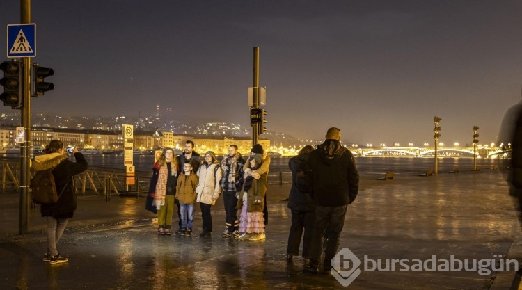 Budapeşte'de Tuna Nehri taştı
