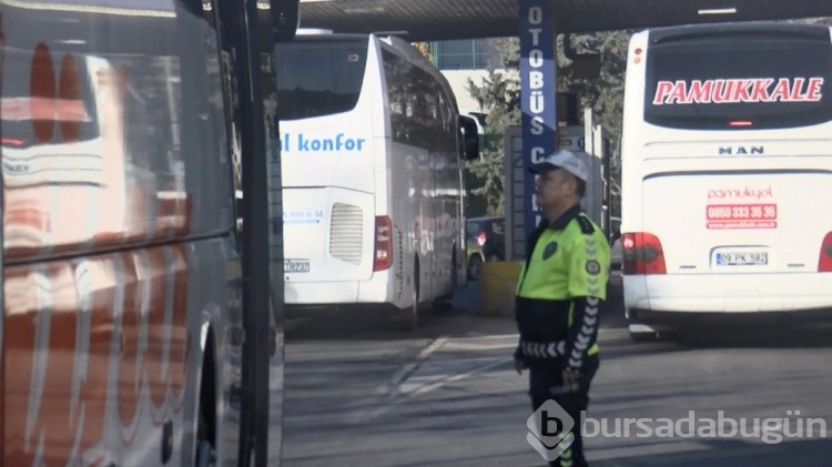 İstanbul'da otobüslere kış lastiği denetimi
