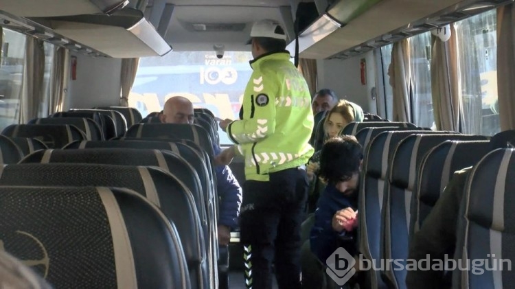 İstanbul'da otobüslere kış lastiği denetimi
