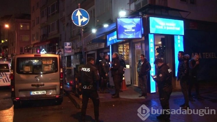 Kadıköy'de tekel bayisine silahlı saldırı
