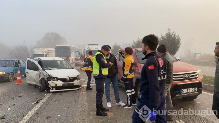 Çanakkale'de yoğun sis kazaya neden oldu: 4 yaralı