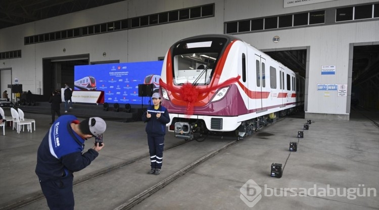 Sürücüsüz yerli tren seti hazır