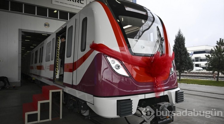 Sürücüsüz yerli tren seti hazır