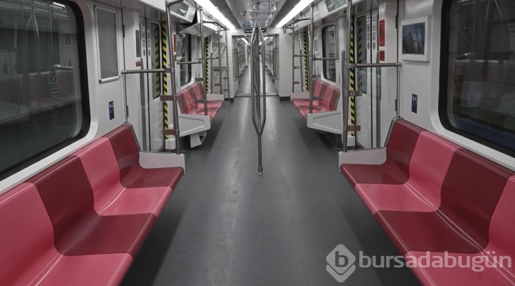 Sürücüsüz yerli tren seti hazır